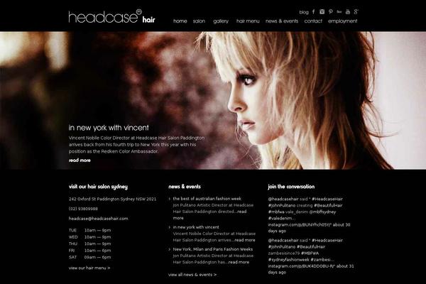 Melrose theme site design template sample