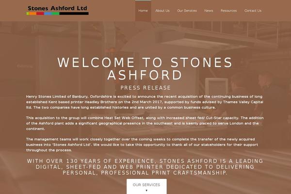 Genesis theme site design template sample