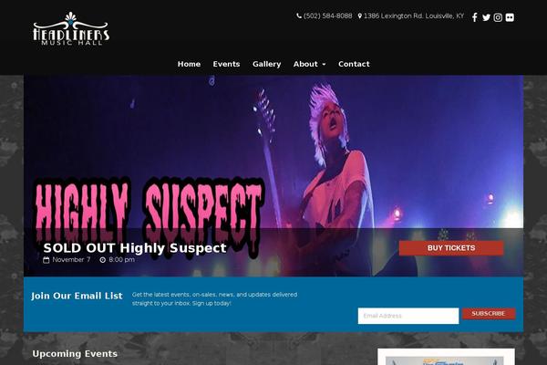 Site using Logos-showcase plugin