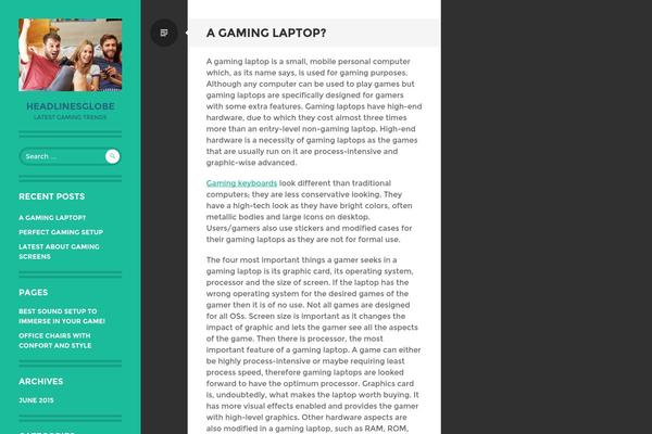 Writr theme site design template sample