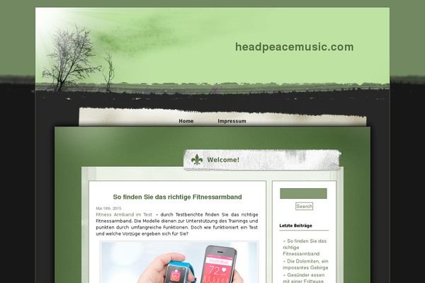 headpeacemusic.com site used Burning Bush