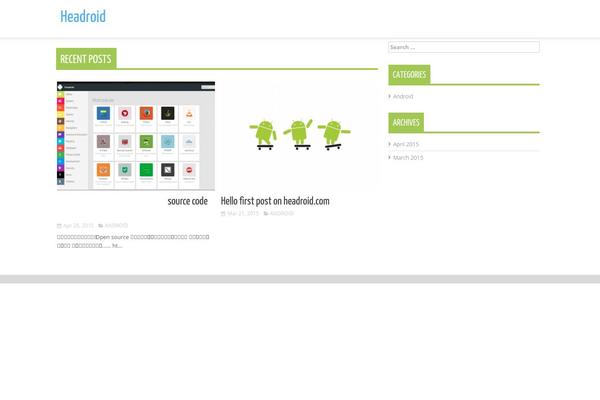 Verge theme site design template sample