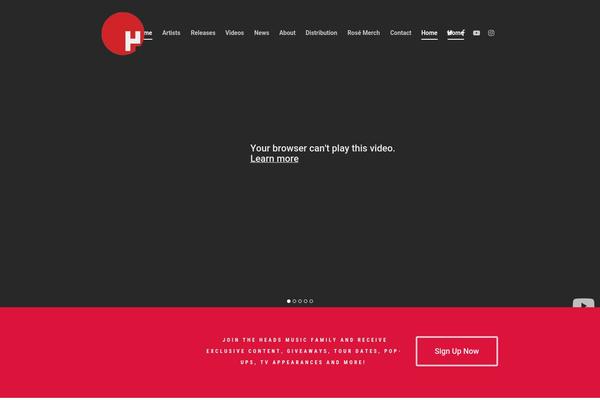Site using Js_composer_salient plugin