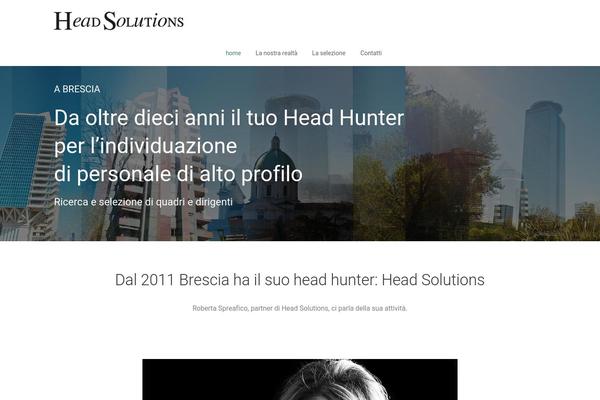 headsolutions.it site used KitGreen