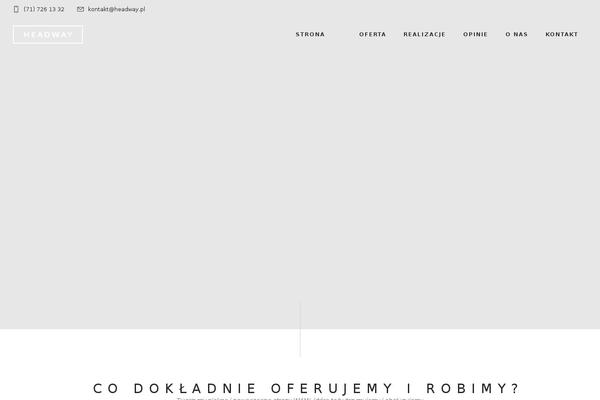 headway.pl site used Dotspice