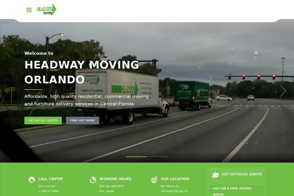 Cargo theme site design template sample