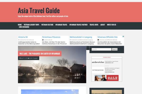 Solon theme site design template sample