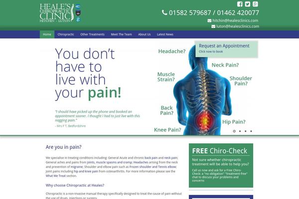 Soho theme site design template sample