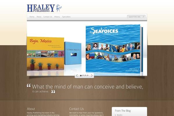 healeypublishing.com site used Dftheme