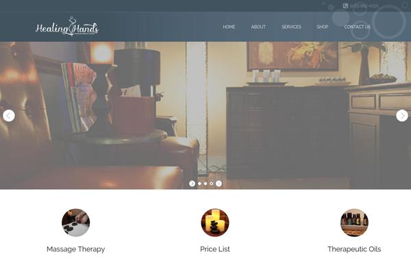 Spa Lab theme site design template sample