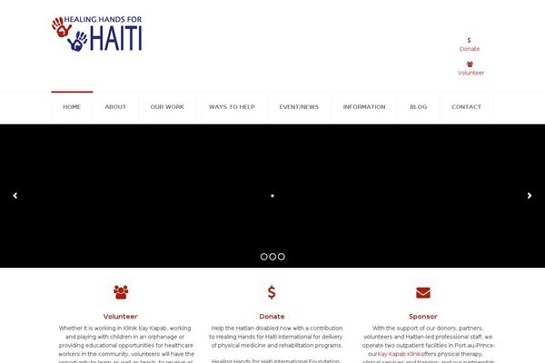 healinghandsforhaiti.org site used Generous