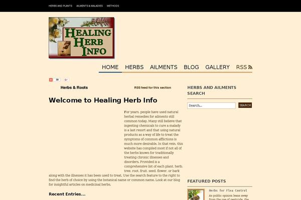 Bueno theme site design template sample