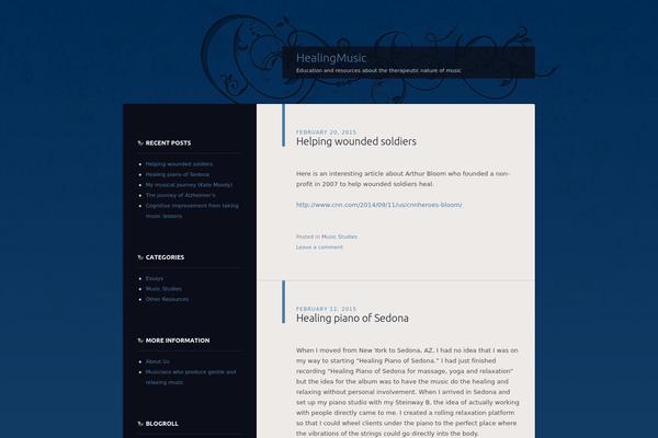 Dusk To Dawn theme site design template sample