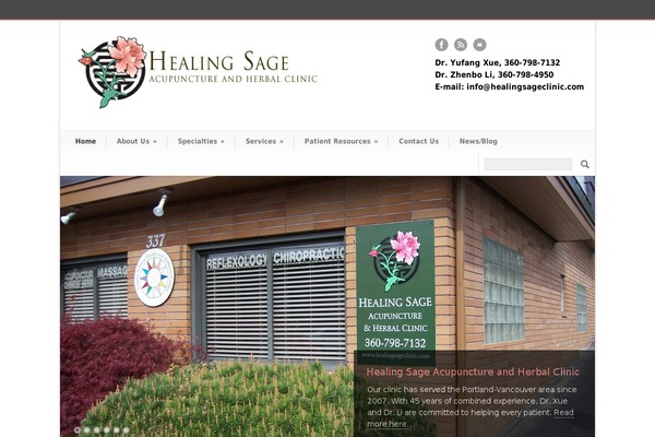Modernize theme site design template sample