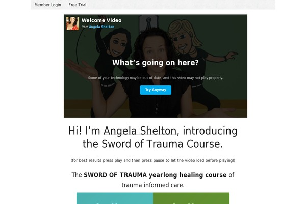 Balance theme site design template sample