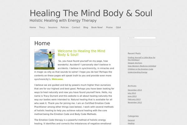 SemPress theme site design template sample