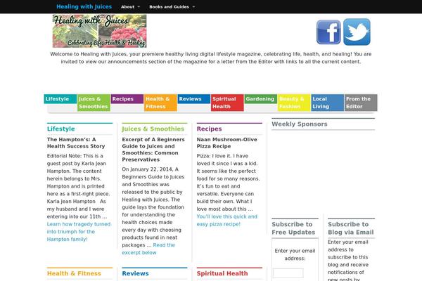 Xin Magazine theme site design template sample