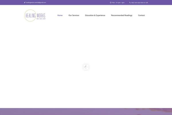 healingworksofsandragrace.com site used Laura-anderson