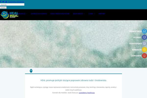 Total theme site design template sample
