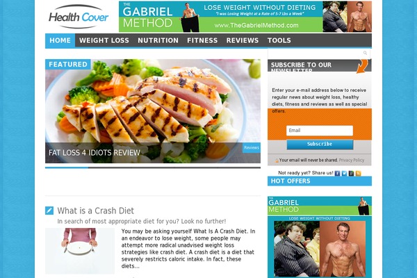 CNEWS theme site design template sample