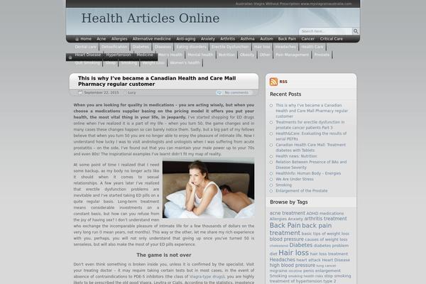 Arjuna X theme site design template sample