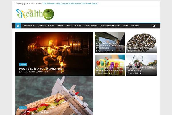 ColorMag theme site design template sample