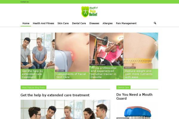 City Blog theme site design template sample