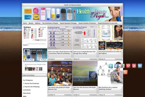 Exact theme site design template sample