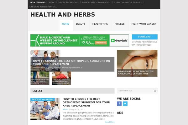 Site using Social PopUP - Facebook, Twitter & Google+ plugin
