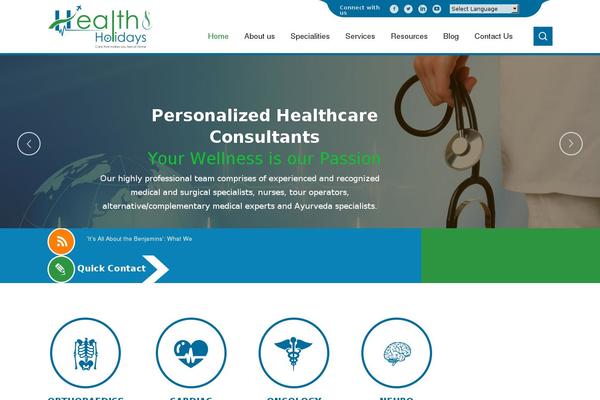 Site using rss scroller plugin