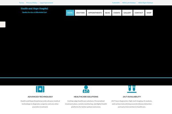 SoulMedic theme site design template sample