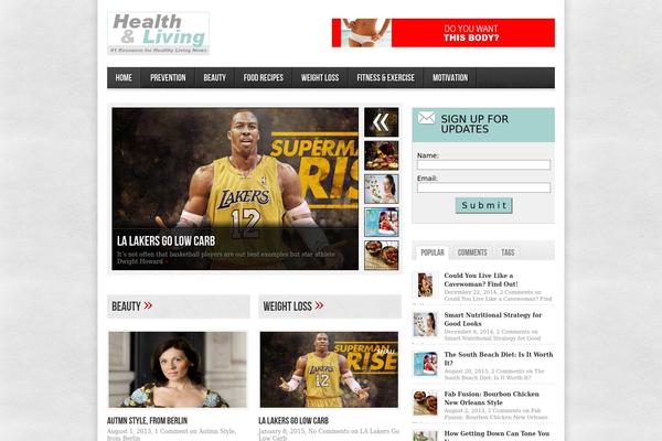 avenue theme site design template sample