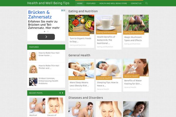 MagXP theme site design template sample