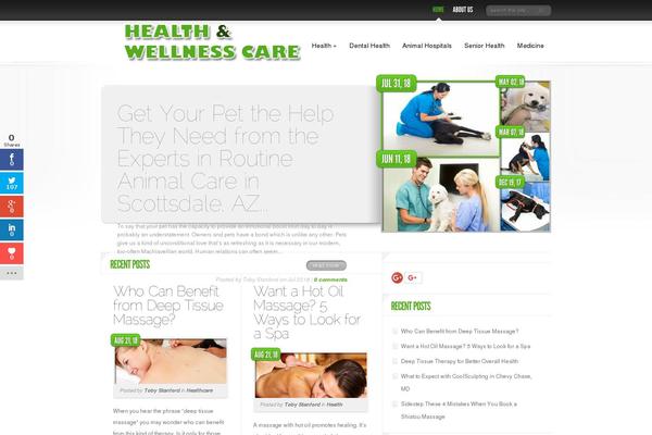 DelicateNews theme site design template sample