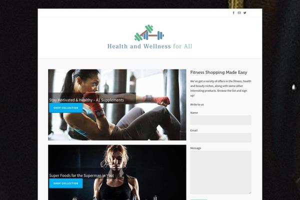 Highend theme site design template sample
