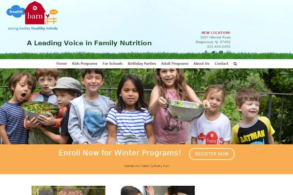 Avada Child theme site design template sample