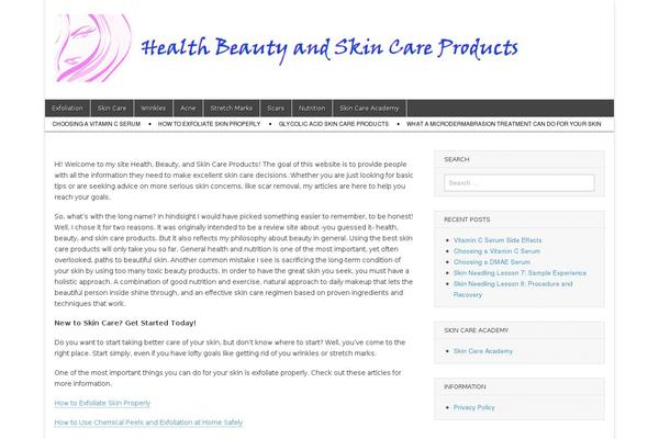 Magazine Basic theme site design template sample