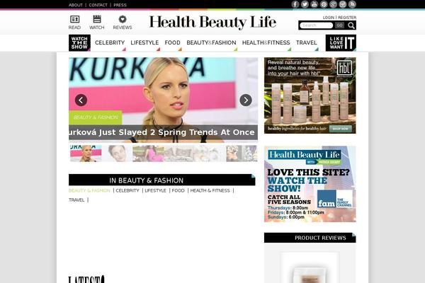 Site using Wordpress-social-stream plugin