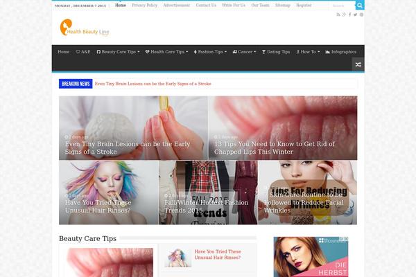 Basic theme site design template sample