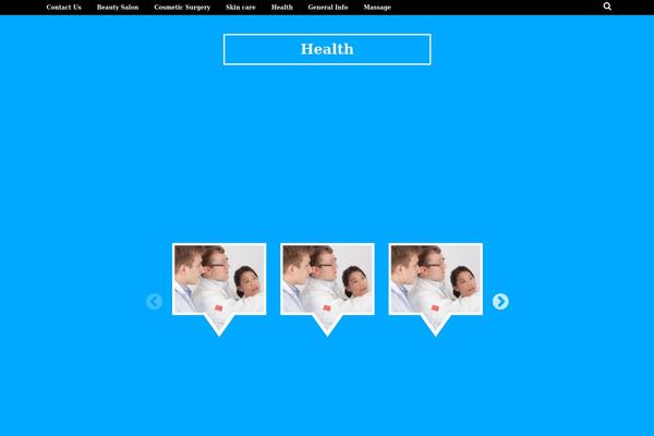 PersonalTrainer theme site design template sample