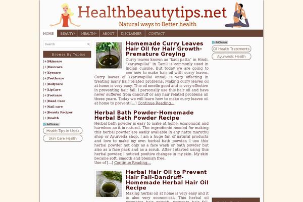 Novita theme websites examples