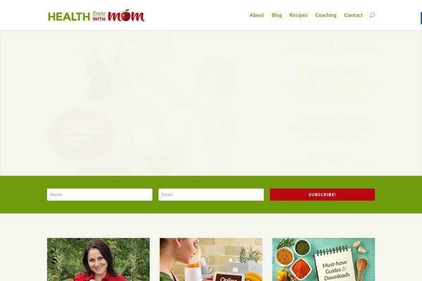 Generatepress_child theme site design template sample