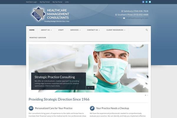 Hmc theme site design template sample