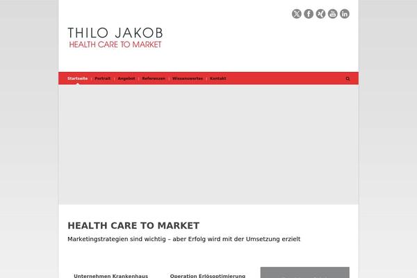 healthcaretomarket.com site used Pinpoint Child