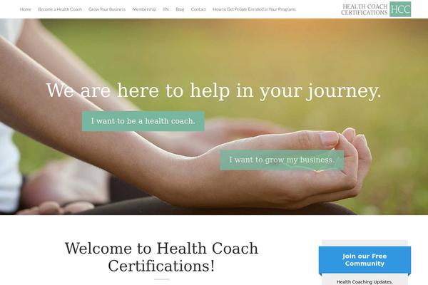 healthcoachcertifications.com site used Elliot