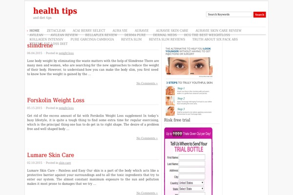 ADSimple theme site design template sample
