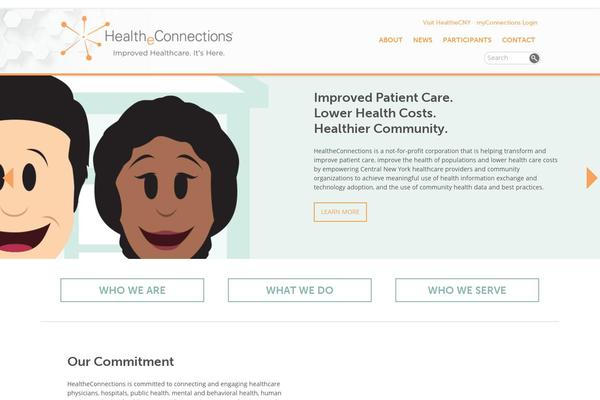 healtheconnections.org site used Healtheconnections-child