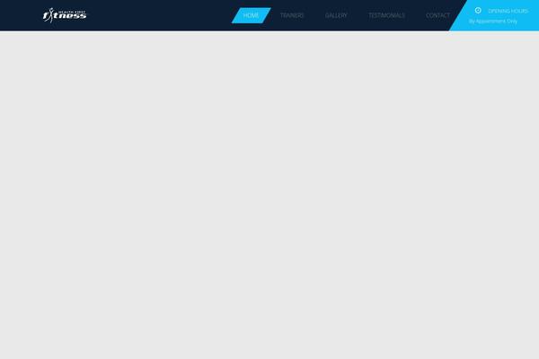 Stayfit theme site design template sample