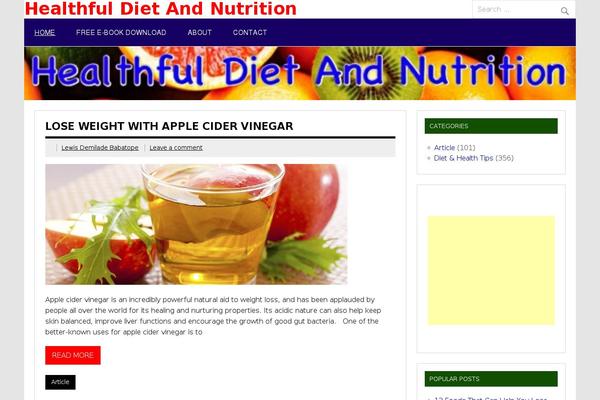 Dynamic News theme site design template sample