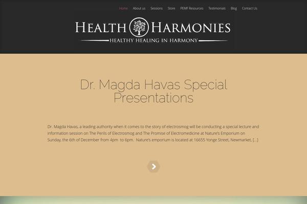 Fable theme site design template sample